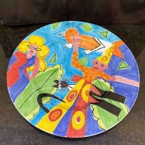 Abstract Italian Platter